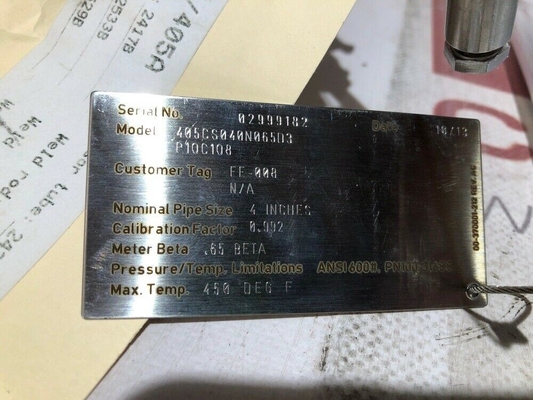 405CS040N065D3P1QC1Q8 EMERSON Πλάκα Διαφράγματος Ενσωματωμένη με Άμεση Σύνδεση