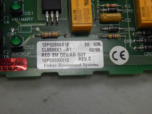 EMERSON CL6886X1-A1 12P0269X012 ANALOG TERM PANEL, ολοκαίνουργιο και πρωτότυπο.