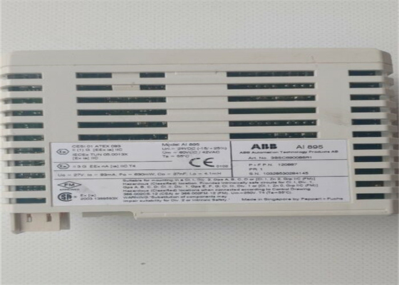 Αναλογική ενότητα εισαγωγής ABB AI895 3BSC690086R1 1X8 CH με την εγγενή ασφάλεια και ΑΡΣΕΝΙΚΌ ΕΛΆΦΙ