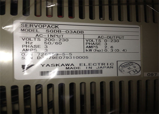 Yaskawa SGDB-03ADG AC SERVO ΕΝΙΣΧΥΤΗΣ 200-230V 3A 0,3KW 3 ΦΑΣΗ