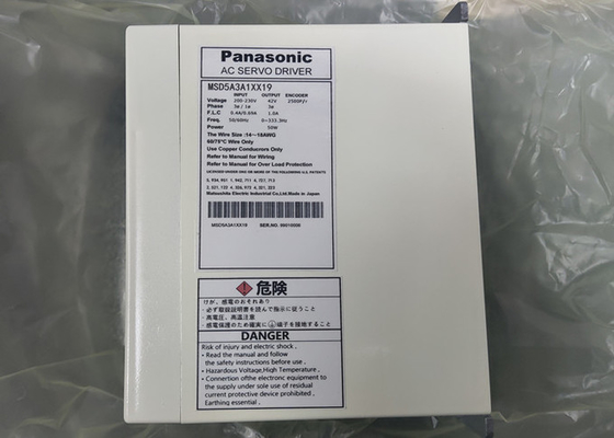 Panasonic 2500P AC Drive MSD5A3A1XX19 Motor Drive 50W Servo Power Ενισχυτής