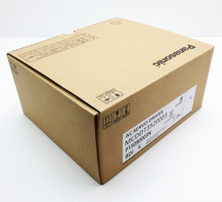 Panasonic Servo Driver 30A 240V LOAD Κατάσταση χωρίς μόλυβδο Συμβατό με RoHS MCDDT3520003