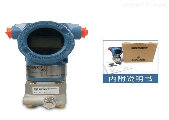 Rosemount Coplanar Gage Pressure Transmitter 3051CG1A02A1AB1H2L4M5 -62,16 έως 62,16 mbar