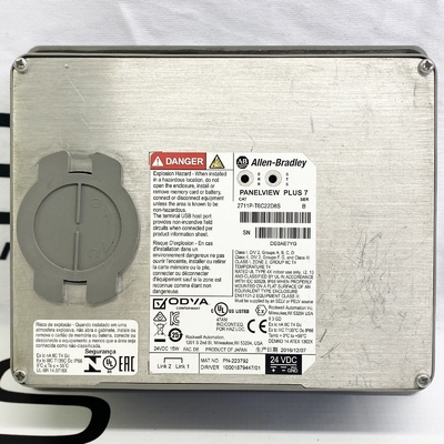 Allen Bradley PanelView Plus 7 Standard HMI οθόνη αφής 2711P-T6C22D8S-B