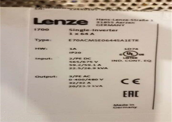 Lenze E70ACMSE0644SA1ETR SERVO-INVERTER I700 STANDARD ΠΕΡΙΒΑΛΛΟΝ