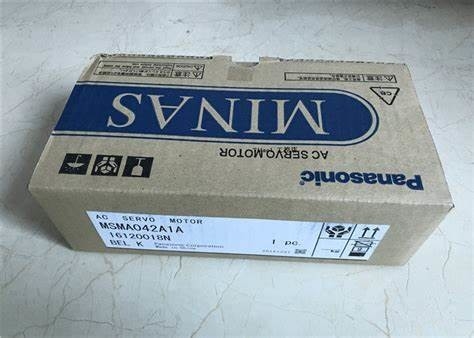 Panasonic 0 .1KW βιομηχανικό σύστημα ελέγχου Βιομηχανικός σερβοκινητήρας MSMA012S1A