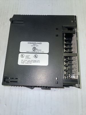 GE FANUC SERIES 90-30 SUPPLY Ψηφιακή ΜΟΝΑΔΑ I/O 120 volts AC IC693MDL240