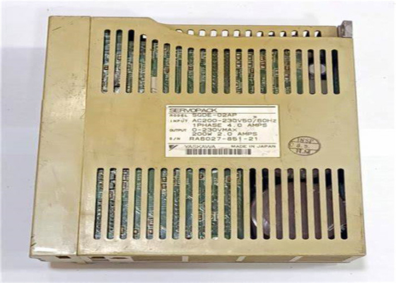SGD-02AP Yaskawa Servo Drive 200 W ονομαστική χωρητικότητα με 1 έτος εγγύηση