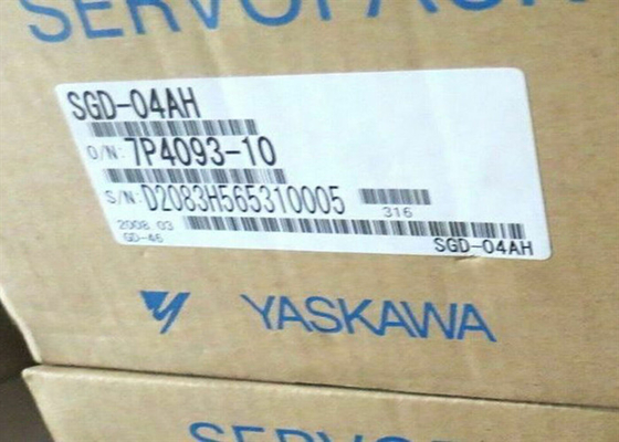 Η Yaskawa SGD-04AH 200V AC Servo Drive είναι ολοκαίνουργια στο αρχικό κουτί.