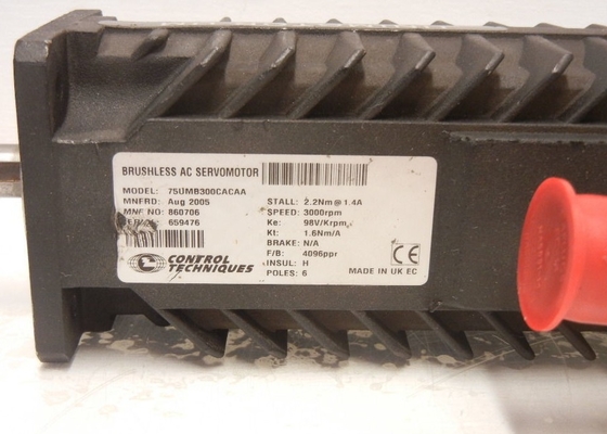 Έμερσον 75UMB300CACAA Σερβοκινητήρες 3000RPM ολοκαίνουργια στην αρχική