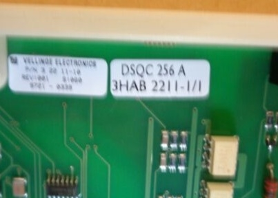 ABB 3HAB2211-1 DSQC-256A Αισθητήρας βιομηχανικής μονάδας ελέγχου