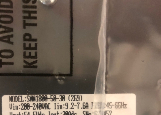 SMW1800 Ολοκαίνουργιο και αυθεντικό 3-6 εργάσιμες ημέρες χρόνος παράδοσης