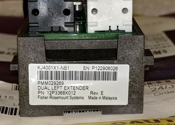 Διπλό αριστερό διαλυτικό χρώματος 8 Amp 12,6 VDC Localbus διαλυτικών χρώματος καλωδίων του EMERSON KJ4001X1-NB1