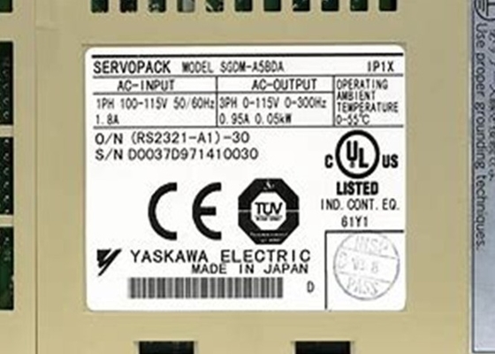 Τελευταία Yaskawa Industrial Servo Drives SGDM-A5BDA πρωτότυπο