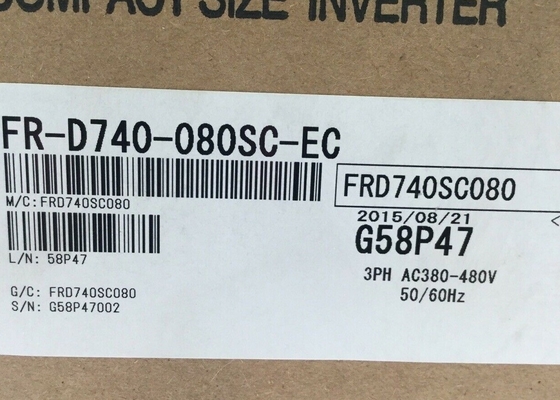 ΜΙΤΣΥΒΙΣΧΙ FR-D740-080SC-EC 400 V ΤΗΣ ΤΗΣ ΤΡΙΑΣ ΦΑΣΙΑΣ 3.7 KW 5 HP 8.0 AMP ΕΥΡΩΠΑΚΗ VERSION