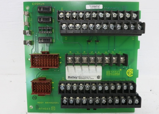 ABB NTHS03 IM Μονάδα τερματισμού 24 VDC Faston Connector Τέσσερις πρίζες Dipshunt