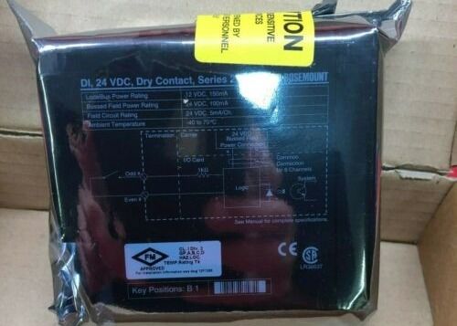 Εμέρσον Νέο VE4001S2T2B2 Motor DI Card 8CH 120VAC Απομονωμένα συστήματα