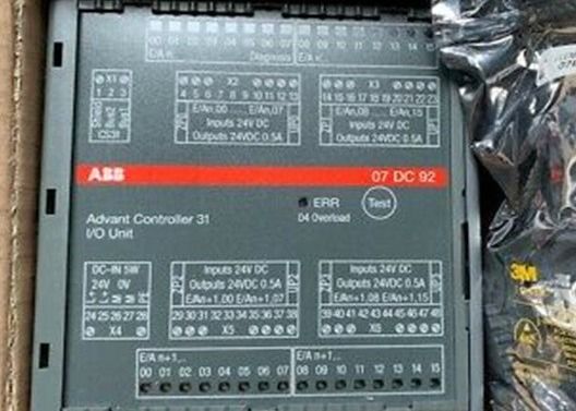 Ψηφιακή Ι Ο ενότητα GJR5252200R0101 24 ABB 07DC92 ΣΥΝΕΧΉΣ IP20 μικρός εξοπλισμός Β