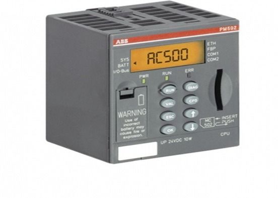 Προγραμματίσημος ελεγκτής 4MB Ethernet λογικής PLC pm592-ETH 1SAP150200R0271 AC500