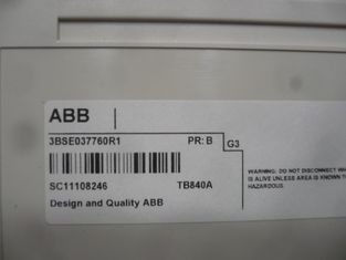 Νέος ψηφιακός διαποδιαμορφωτής S800 I/O, δημόσιες σχέσεις συστάδων ενότητας ABB 3BSE037760R1 TB840A Modulebus: Β