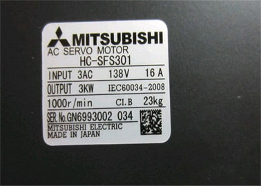Hc-SFS301 σερβο μηχανή 3.5kw δύναμης αδράνειας της Mitsubishi 3.0kw μέση.