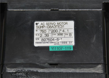 Βιομηχανική ΣΕΡΒΟ ΜΗΧΑΝΉ 750W 3000RPM sgmp-08A3TE31 εναλλασσόμενου ρεύματος YASKAWA