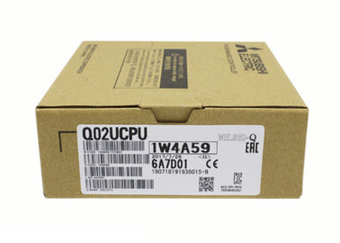 Q02UCPU 2048 σημεία Επαναχρηστική μονάδα τροφοδοσίας ρεύματος Mitsubishi Universal Model CPU