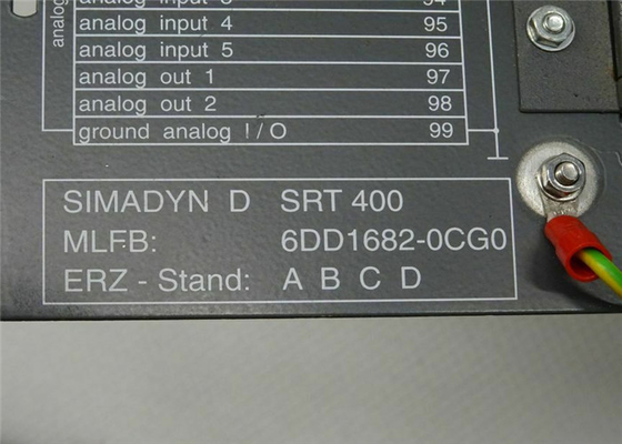 6DD1682-0CG0 ράφι SRT400 Siemens SIMADYN Δ με την παροχή ηλεκτρικού ρεύματος 115/AC 230 Β για τα CB T400 και COMMBOARD 2 ελεύθερες αυλακώσεις