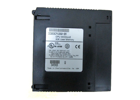 Γερμανία FANUC IC693CPU360, ενιαία ενότητα αυλακώσεων ΚΜΕ, σειρά 90/30 σύστημα PLC