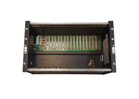 Η Γερμανία FANUC IC697CHS783, μέτωπο/οπίσθιο τμήμα τοποθετεί το ράφι ολοκληρωτών VME 17 αυλακώσεις που σχεδιάζονται με