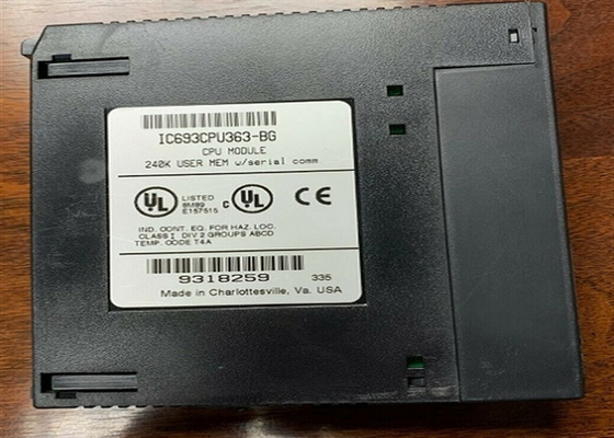 GE FANUC  IC693MDL648 TYPICAL SCAN RATE SERIES 90-30 PROCESSOR MODULE
