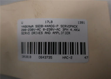 New Servopack YASKAWA Japan Electric  4.4KW 200-230vac 5.9hp SGDB-44ADG-P