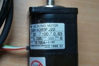 Yaskawa Power Supply Voltage 200vAC 30W 3000RMP AC SERVO MOTOR SGM-A3B3F J22
