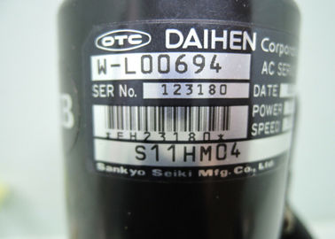 Nidec Industrial Sankyo OTC DAIHEN AC SERVO MOTOR W-L00694 S11HM04 110W NEW