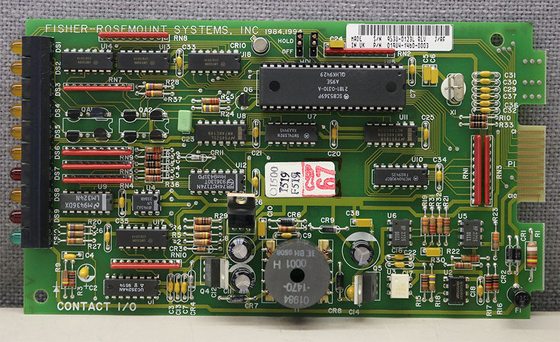 01984-1460-0003 EMERSON  Contact Input Output Contact Board Rev G/U