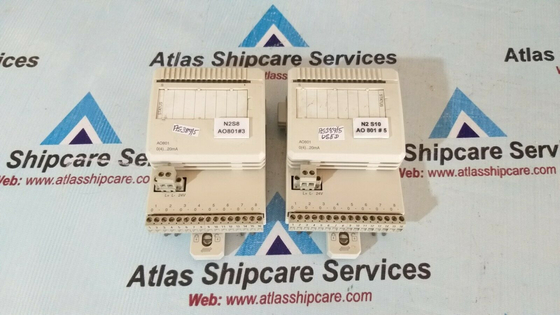 ao801 3bse020514r1 brand new ad riginal,  Analog Output Module,20mA, 12 bit, RLmax 850 Ohm, Rated isolation 50V.