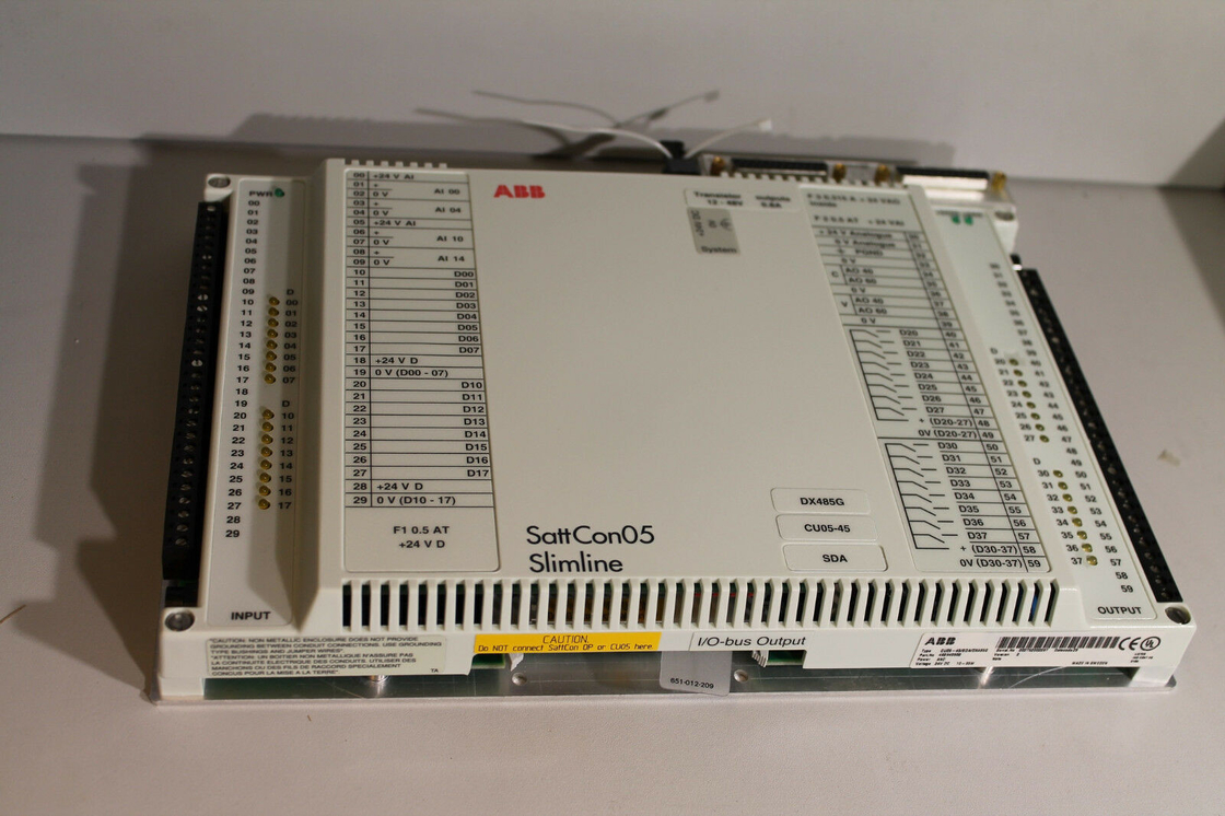 CU05-45 SDA DX485G ABB Alfa Laval Satt Control CPU ΝΕΟ PLC Επεξεργαστές