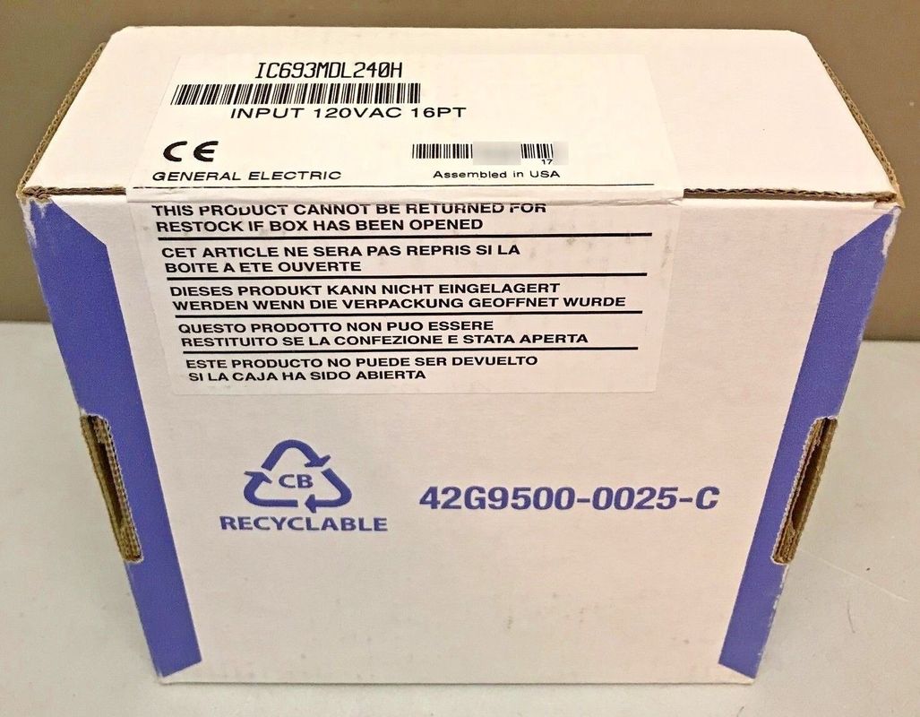 GE FANUC SERIES 90-30 SUPPLY Ψηφιακή ΜΟΝΑΔΑ I/O 120 volts AC IC693MDL240