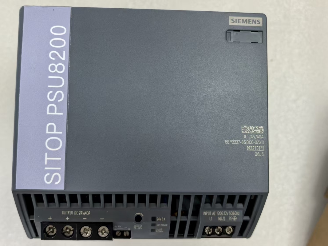 6EP3337-8SB00-0AY0 Siemens Μονάδα Ισχύος 24V/40A Αποτελεσματικό Τροφοδοτικό Βιομηχανικής Κλάσης Αξιόπιστο