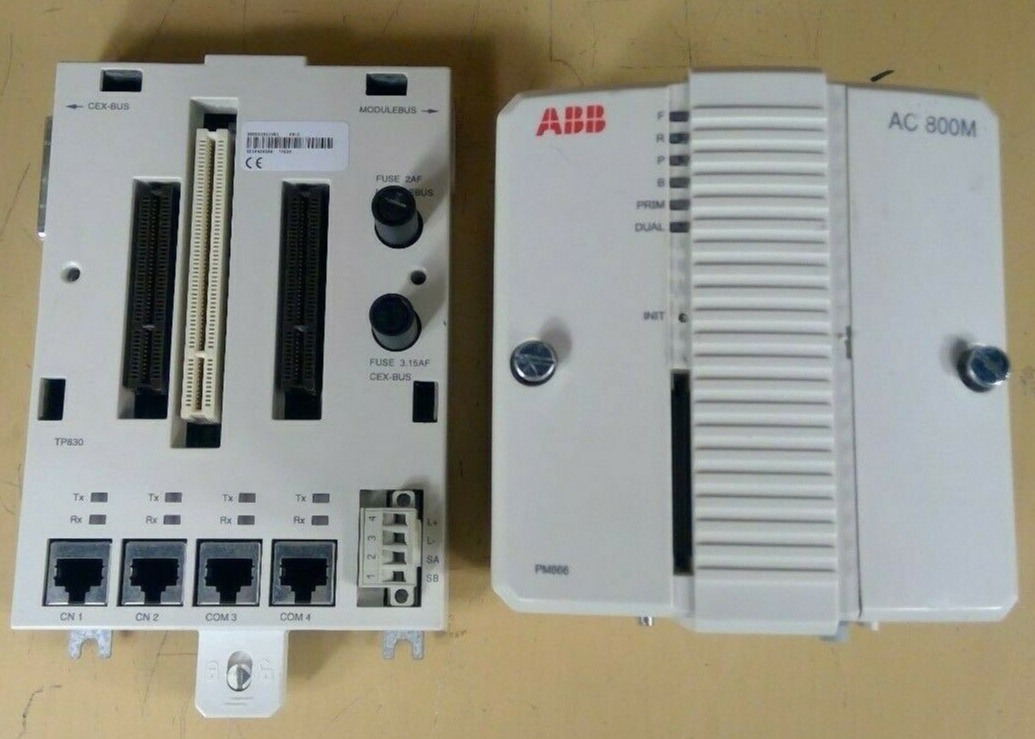 ABB του 3BSE050198R1 PM866K01 μονάδα επεξεργασίας 133MHz και 64MB. 24 V DC, 4A. 0,09 ms. νέο πρωτότυπο.
