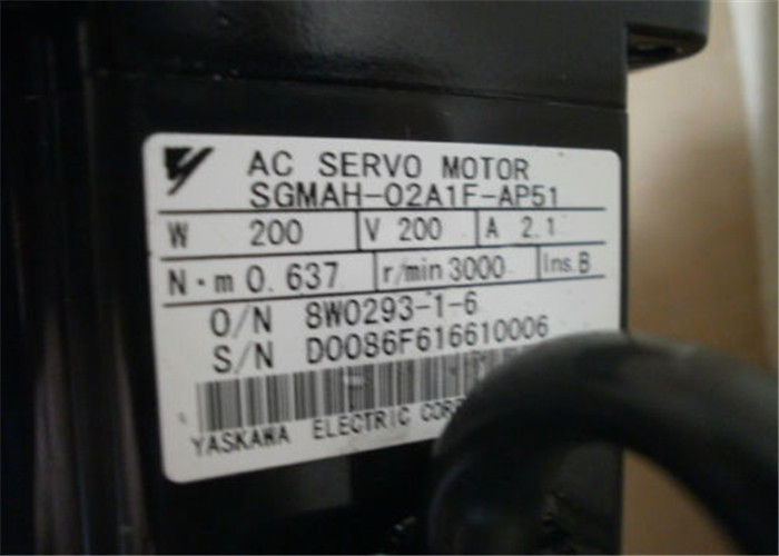 ΣΕΡΒΟ ΜΗΧΑΝΉ 0.637N.M 3000R/MIM SGMAH-02A1F-AP51 ΕΝΑΛΛΑΣΣΌΜΕΝΟΥ ΡΕΎΜΑΤΟΣ YASKAWA ΝΕΑ ΑΡΧΙΚΗ