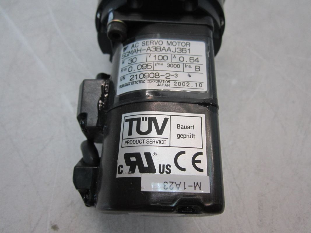 YASKAWA ΗΛΕΚΤΡΙΚΗ ΣΕΡΒΟ ΜΗΧΑΝΉ 100A 3000R/M SGMAH-A3BAAJ361 ΣΕΙΡΆΣ ΕΤΑΙΡΊΑΣ SGMAH